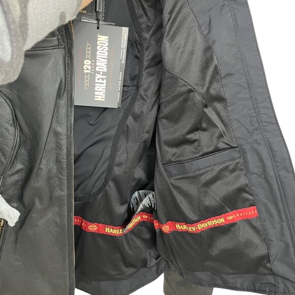 Harley-Davidson® Women’s Leather Motorcycle Jacket Small - Picture 10 of 15